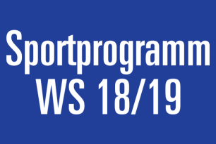 Sportprogramm ab sofort Sportprogramm ab sofort
