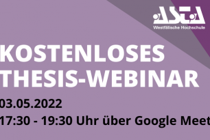 Kostenloses Thesis-Webinar Kostenloses Thesis-Webinar