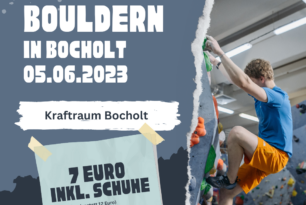 Bouldern in Bocholt am 05.06.2023