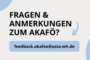 Fragen & Anmerkungen zum AKAFÖ? Fragen & Anmerkungen zum AKAFÖ?