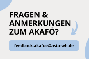 Fragen & Anmerkungen zum AKAFÖ?